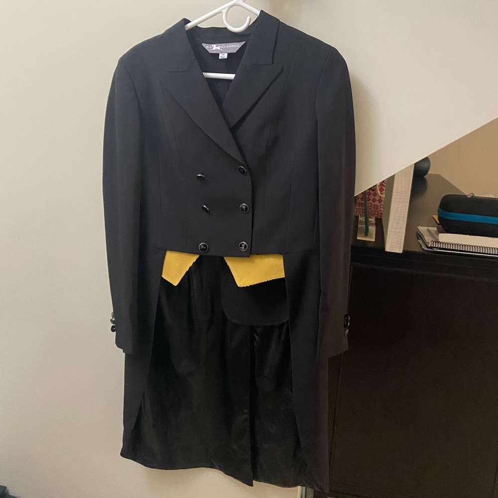 RJ classics size 2 black shadbelly